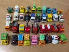 ミニカーセット 38台 消防車・トラックまとめ売り