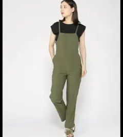 【GAP】⭐︎美品⭐︎カーキ　サロペット　オーバーオール
