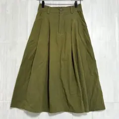 メルロー　コットンギャザースカート　ウエストゴム　Fのサムネイル