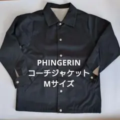 PHINGERIN フィンガリン コーチジャケット ブルゾン ネイビー Mのサムネイル