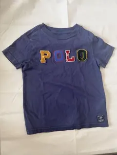 ラルフローレン Tシャツ 4T ネイビー POLOロゴ