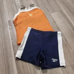 ティップネス　Reebok セパレート水着 女の子用　120