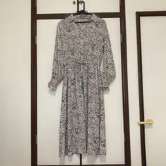 Ciao panic 花柄 ロングワンピース（長袖）