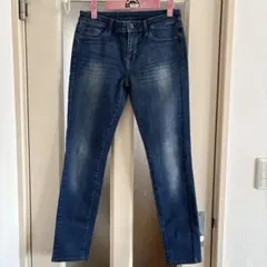 スキニーデニムパンツ インディゴブルーのサムネイル
