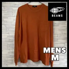 BEAMS ビームス メンズ M ライトブラウン ロンT M