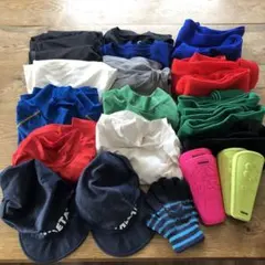 サッカー練習着・インナーまとめ売り24点　150〜160