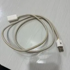 Apple USBケーブル ホワイト　1m