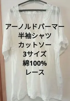 アーノルドパーマー 長袖 シャツ カットソー 3サイズ 綿100%