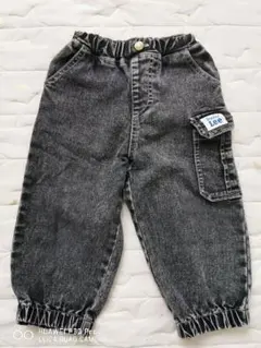 Buddy Lee ボトムス 90　黒色Gパン