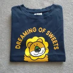 GU たべっ子どうぶつ　Tシャツ ライオン　130のサムネイル