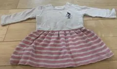 ミニーマウス刺繍付きワンピース