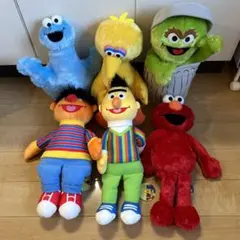 SesameStreet ニットバッグ・ポーチ 6点セット