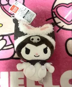Sanrioサンリオ クロミ カラフルバスタイムヘアバンドマスコット ぬいぐるみ