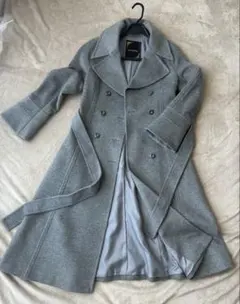 1/31まで値下KRYDDERI ロングコート カシミヤ混 サイズ9 グレー