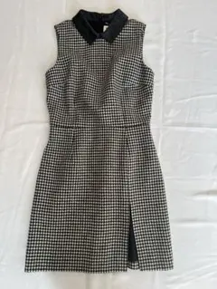【セール！】SAINT LAURENT 千鳥格子ドレスのサムネイル