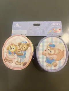 香港ディズニー　Duffy and Friends ポーチセット