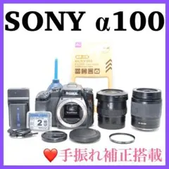 美品 Sony a100 レンズセット CCDセンサー搭載 #9917 - メルカリ