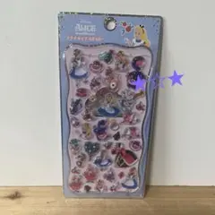 ★ 不思議の国のアリス　プチドロップステッカー　正規品