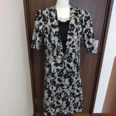 最終美品昭和レトロ半袖セットアップvintageレース＆刺繍誂えサイズ15W82