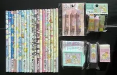 すみっコぐらし　鉛筆２Ｂ20本（柄被りなし）鉛筆キャップ　消しゴム3種