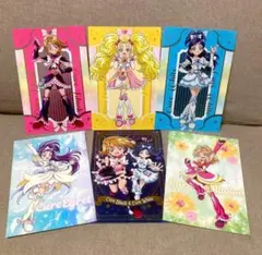 ふたりはプリキュアMax Heart ＆スプラッシュスターポストカード6枚セット