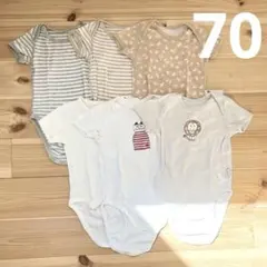 【UNIQLO】ベビー肌着 6点セット 【リサ・ラーソン】