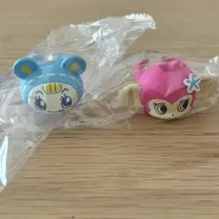 ナルミヤ カプセルトイ ブルーベリエ ミンキーぷくっとリング セット