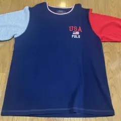 90's POLO SPORT ポロスポーツ ビッグロゴ ホッケーシャツ 170 - メルカリ