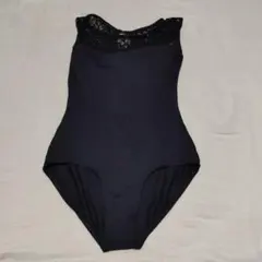LULLI 黒レースレオタード