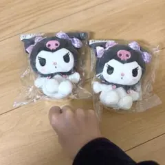 クロミちゃんぬいぐるみキーホルダー2個セット