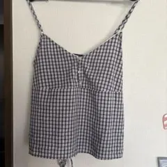 Brandy Melville ギンガムチェック キャミソールのサムネイル