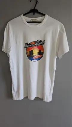 MAISON KITSUNÉ Tシャツ ホワイト Sサイズ