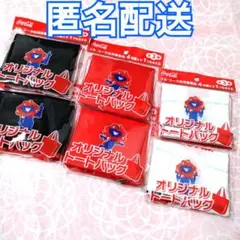 6個　コカコーラ　大阪・関西万博　ミャクミャク♥オリジナルトートバッグ　匿名