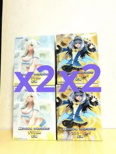 麻雀ファイトガール フィギュアコレクションガブリエル アンコク・ミツバ4体セットのサムネイル