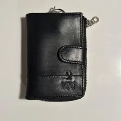 Lee ブラックレザー キーケース