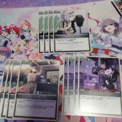 ASMRマイク アーカイブパソコン ライブスタッフ　ホロカ 汎用カード 12枚