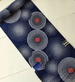 本染 ゆかた 紺 綿100% 反物 生地 花火 浴衣