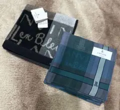 【新品未使用】ランバン LANVIN ハンカチ タオルハンカチ　2枚セット