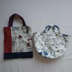 ハンドメイド レッスンバッグ 2点セット