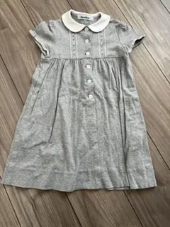 美品　familiar グレー ワンピース 110