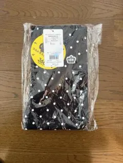 ベビードール 140 ウルトラストレッチパンツ 黒ドット