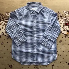 ニコアンド チェックシャツ