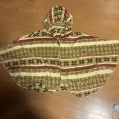 フード付きポンチョ