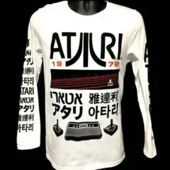 ATARI 長袖Tシャツ Long sleeve ゲーム　企業