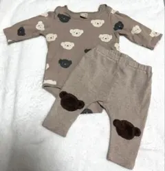 ボリス 長袖ロンパース＆パンツ セット