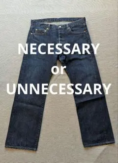 美品Necessary or Unnecessary TROUSERS FIT