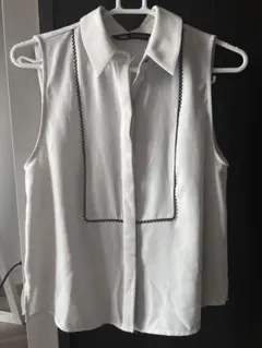 ZARA ノースリーブシャツ S