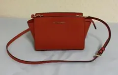 MICHAEL KORS オレンジ、赤 ショルダーバッグ
