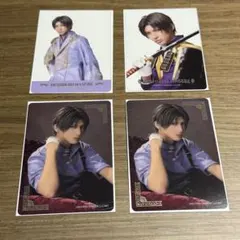 刀ミュ　へし切長谷部　クリアカード　4点
