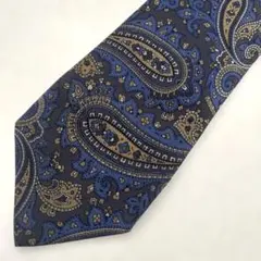 クリスチャンディオール　　Diorネクタイ　ペイズリー柄